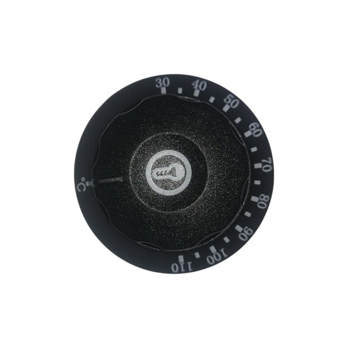 110° Black Knob & Dial for Thermostat - Cater-Care