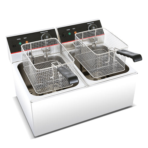 GATTO 8Lt Double Electric Fryer