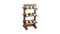 3-TIER WOODEN DISPLAY SHELF WITH SLATE TIERS