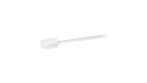 SILICONE SPATULA - WHITE PLASTIC HANDLE