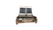 Double Cast Iron Panini Toaster - Top Ribbed/Bottom Flat