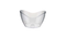 WINE BUCKET OVAL ACRYLIC PLASTIC CLEAR