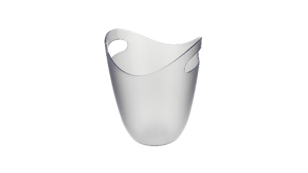 WINE BUCKET PLASTIC CLEAR