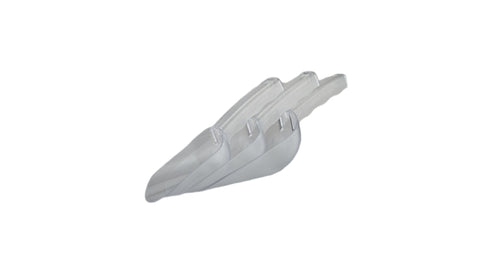 SCOOP POLYCARB CLEAR ROUND