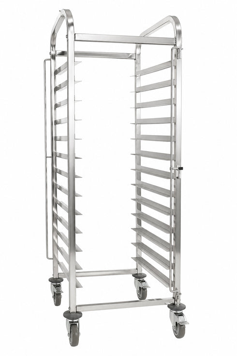 GATTO 15 Tier Baking Tray Trolley Stainless Steel (Tray Size: 600x400mm)