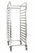 GATTO 15 Tier Baking Tray Trolley Stainless Steel (Tray Size: 600x400mm)