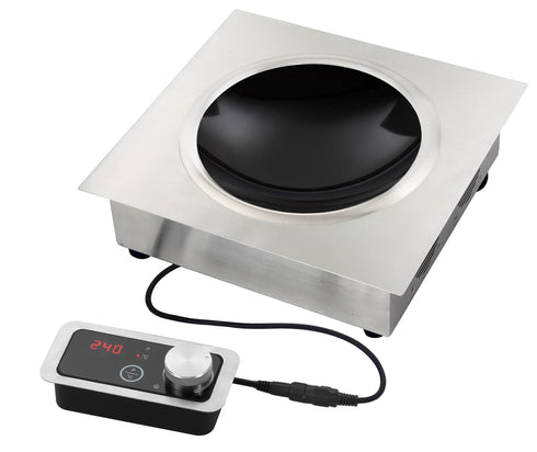 GATTO Induction Wok - 3500W - Drop-in - DISCONTINUED - Cater-Care