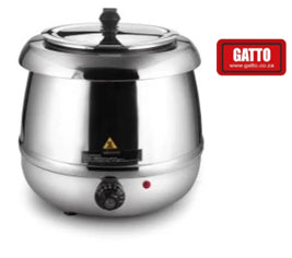 GATTO S/Steel Soup Kettle - 10Lt - Shopsoiled