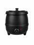 GATTO Black Soup Kettle - 10Lt - Cater-Care