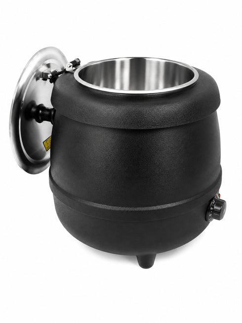 GATTO Black Soup Kettle - 10Lt - Cater-Care
