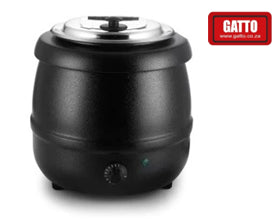 GATTO Black Soup Kettle - 10Lt