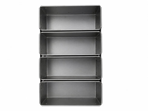 GATTO Four Pan Bread Tray Alusteel (Standard) - Cater-Care