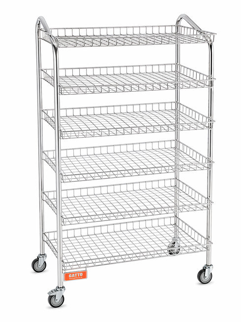 GATTO 7 Tier Bread Display/Cooling Trolley - Cater-Care
