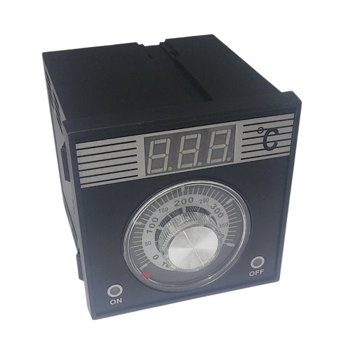 Black Digital Temp Controller (92x92) - Cater-Care