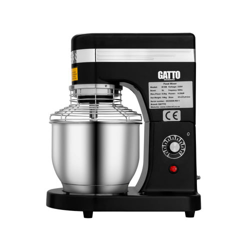GATTO 5L Planetary Mixer - 3 Speed - Cater-Care