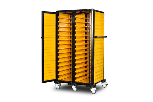 THERMOCART Double Door GN Pan Transport Trolley - 58 Tier