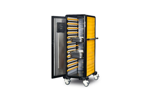 THERMOCART Electric Heated Banqueting Transport Trolley - 24 Tray