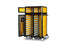 THERMOCART Double Door Heated Hospital Ward Trolley + Neutral Top Section - 28 Tier