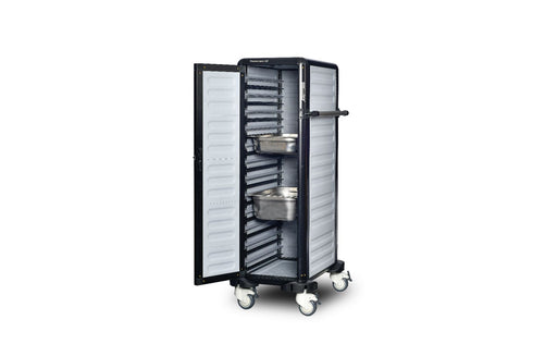 THERMOCART Single Door Insulated Food Transport Trolley - 24 Tier