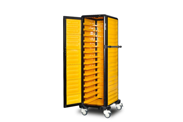 THERMOCART Single Door Service Tray Transport Trolley - 15 Tier