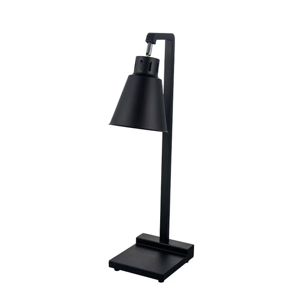 1 LAMP COUNTER TOP BUFFET HEATING LAMP - BLACK - 250W - SMALL BASE - Cater-Care