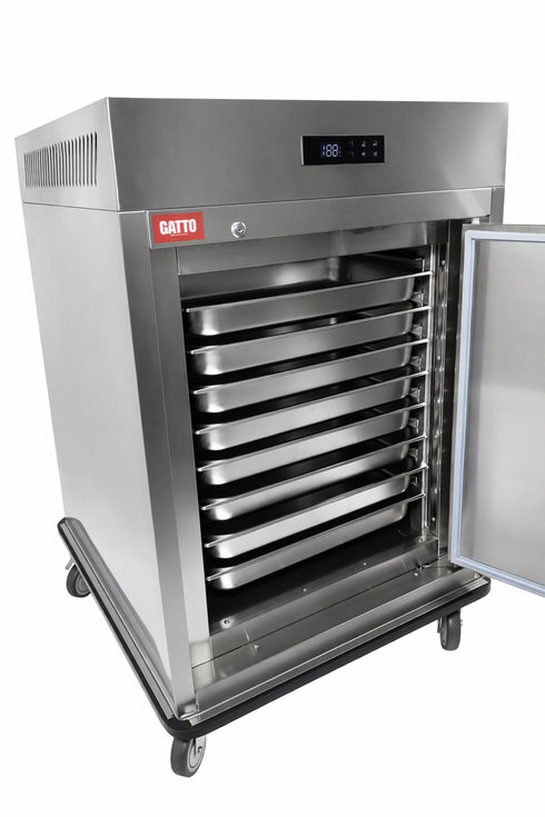GATTO Heavy Duty Half Size Food Warming Cart - Cater-Care