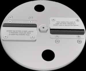 GATTO Grating Disc w/ 2 Blades (Works Alone)