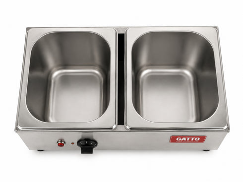 GATTO 2-Division Dip-a-Lait Machine (Sauce Warmer) - Cater-Care