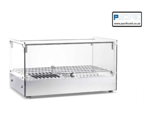 PACIFIC Self Service Hot Display - Single Tier - 555mm - Shopsoiled