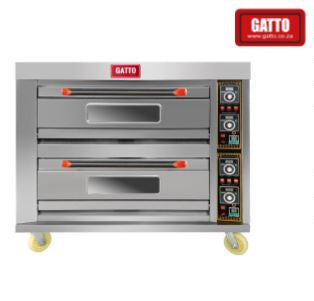 GATTO 2 Deck 4 Tray Electric Oven - Shopsoiled