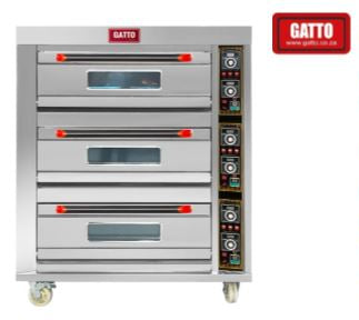 GATTO 3 Deck 6 Tray Electric Oven