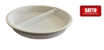 CASTELLO Ceramic Insert Round Divided - 325x65mm