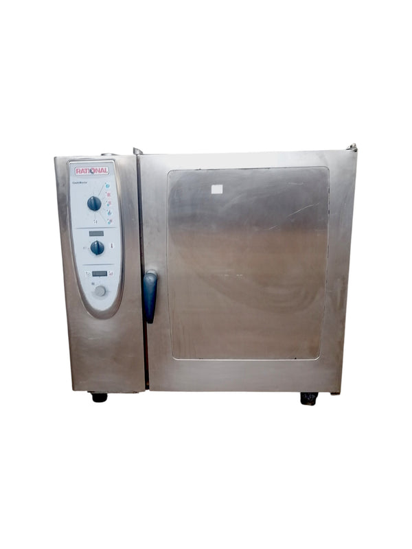 RATIONAL 10 Pan CombiMaster Combi Oven w/ S/Steel Door - Secondhand