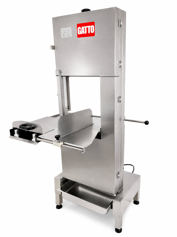 GATTO Stainless Steel Floor Standing Bandsaw - Movable Table