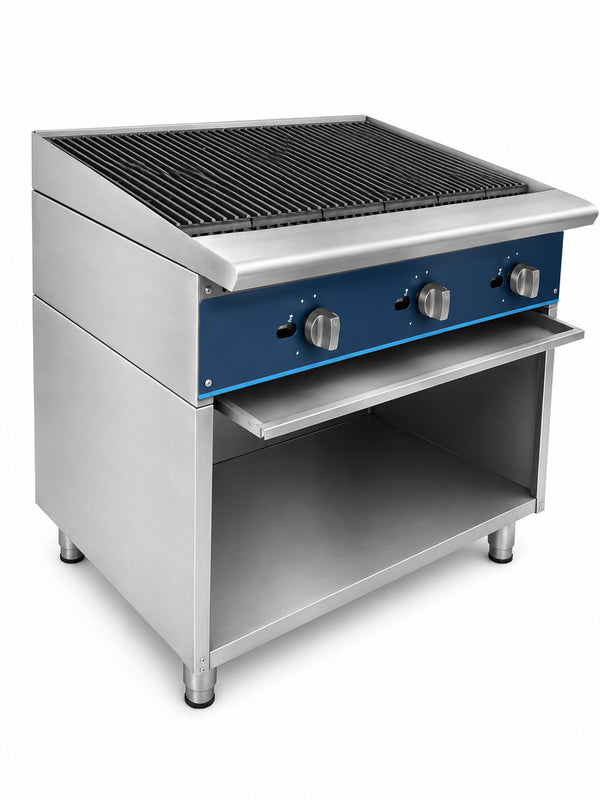 MODULUKS 900MM Radiant Gas Char Broiler