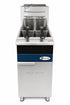 MODULUKS 4 Burner 1 Tank 2 Basket Fryer - Millivolt Gas Valve