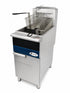 MODULUKS 4 Burner 1 Tank 2 Basket Fryer - Millivolt Gas Valve