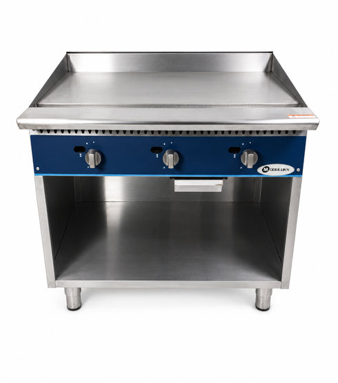 MODULUKS 900MM Gas Flat Top Grill - Cater-Care