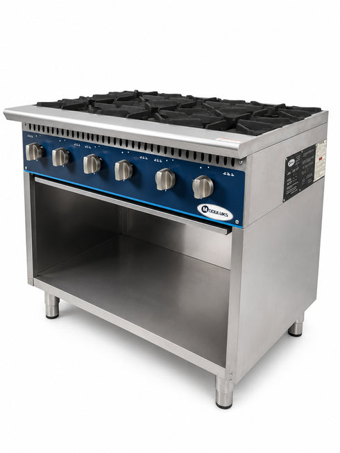 MODULUKS 6 Burner Boiling Table - Cater-Care