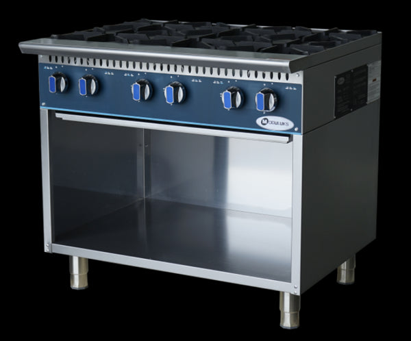 MODULUKS 6 Burner Boiling Table