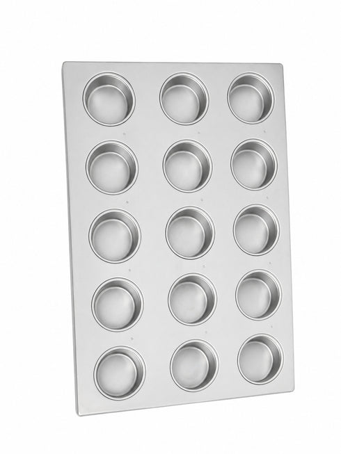 Alusteel Large Muffin Pan - 15 Cup - Cater-Care