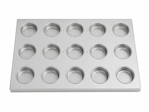 Alusteel Large Muffin Pan - 15 Cup - Cater-Care