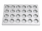 Alusteel Regular Muffin Pan - 24 Cup - Cater-Care