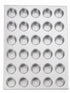 Alusteel Mini Muffin Pan - 35 Cup - Cater-Care