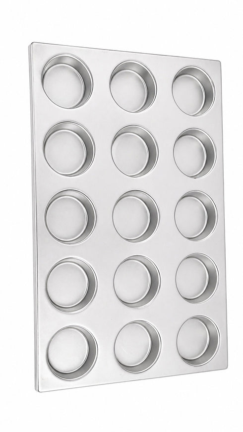 Alusteel Jumbo Muffin Pan - 15 Cup - Cater-Care