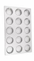 Alusteel Jumbo Muffin Pan - 15 Cup - Cater-Care