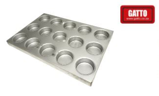 Alusteel Jumbo Muffin Pan - 15 Cup
