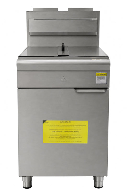 GATTO 2x20Lt High Speed Gas Floor Standing Fryer (Incl. 2 Baskets) - Cater-Care