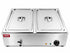 GATTO Electric 4-Div Bain Marie - Incl. 4 x GN1/2 & Lids - Cater-Care