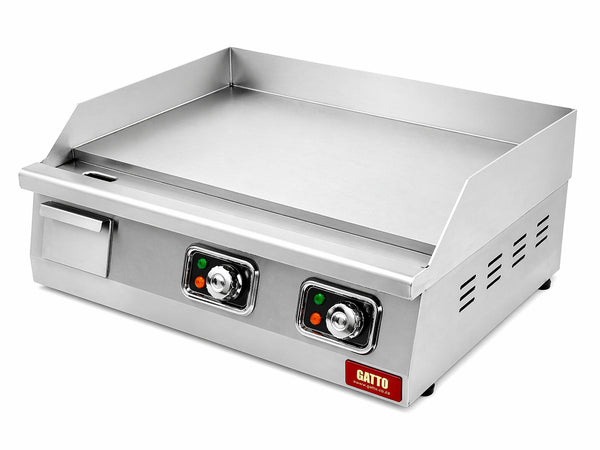 GATTO Electric 600mm Flat Top Griller - Cater-Care